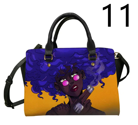Elegant Women's Large Messenger Handbag