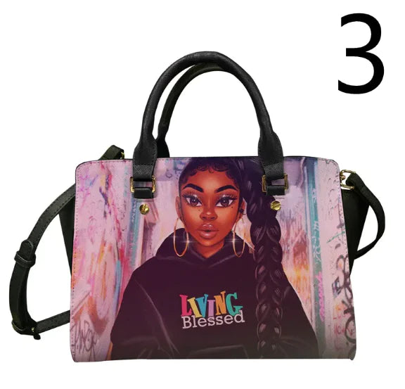 Elegant Women's Large Messenger Handbag