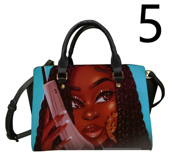 Elegant Women's Large Messenger Handbag