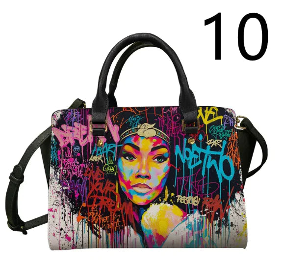 Elegant Women's Large Messenger Handbag