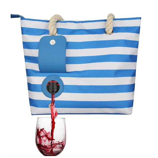 Insulated Portable Wine Handbag