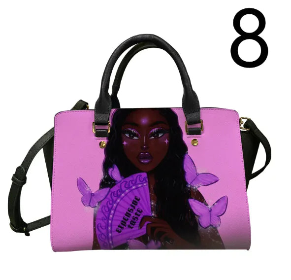 Elegant Women's Large Messenger Handbag